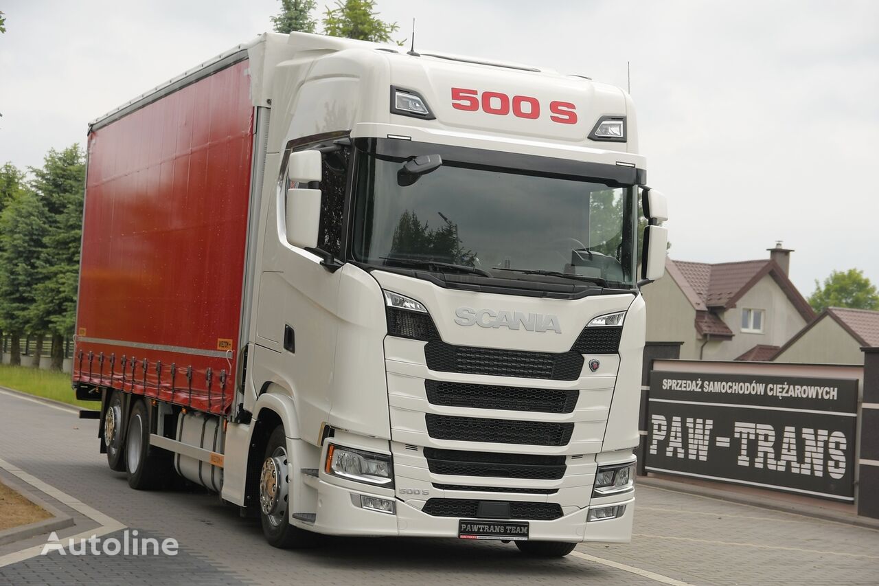 Scania S500 kamion sa klizna zavesa cerada