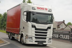 грузовик штора Scania S500