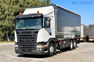 truk dengan terpal samping Scania Scania SCANIA G410 / Retarder / ADR / Liftgate / Payload 14,635