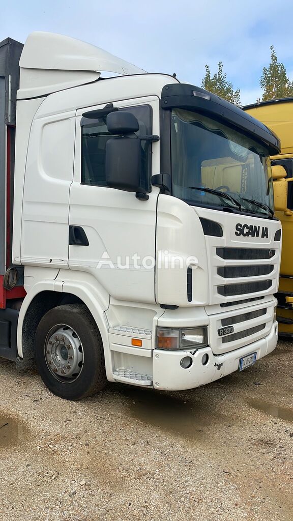 Scania r380 camión con lona corredera