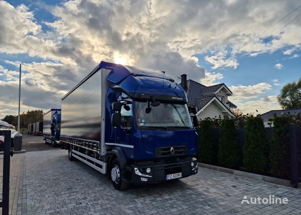 Volvo D16 camión con lona corredera