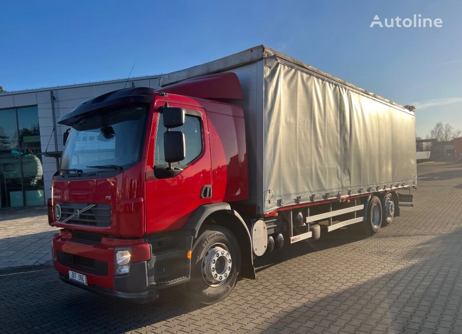 thùng kéo rèm cho xe tải Volvo FE 320 62R / SERVICE NEW!