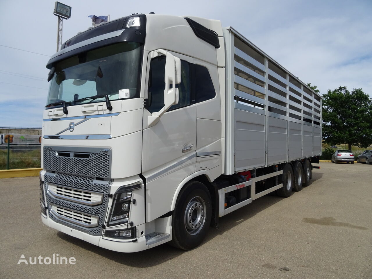 грузовик штора Volvo FH 16 750