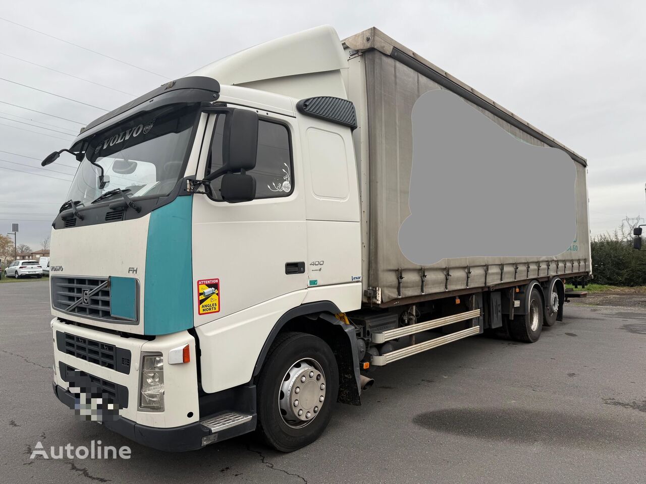 camion rideaux coulissants Volvo FH 400