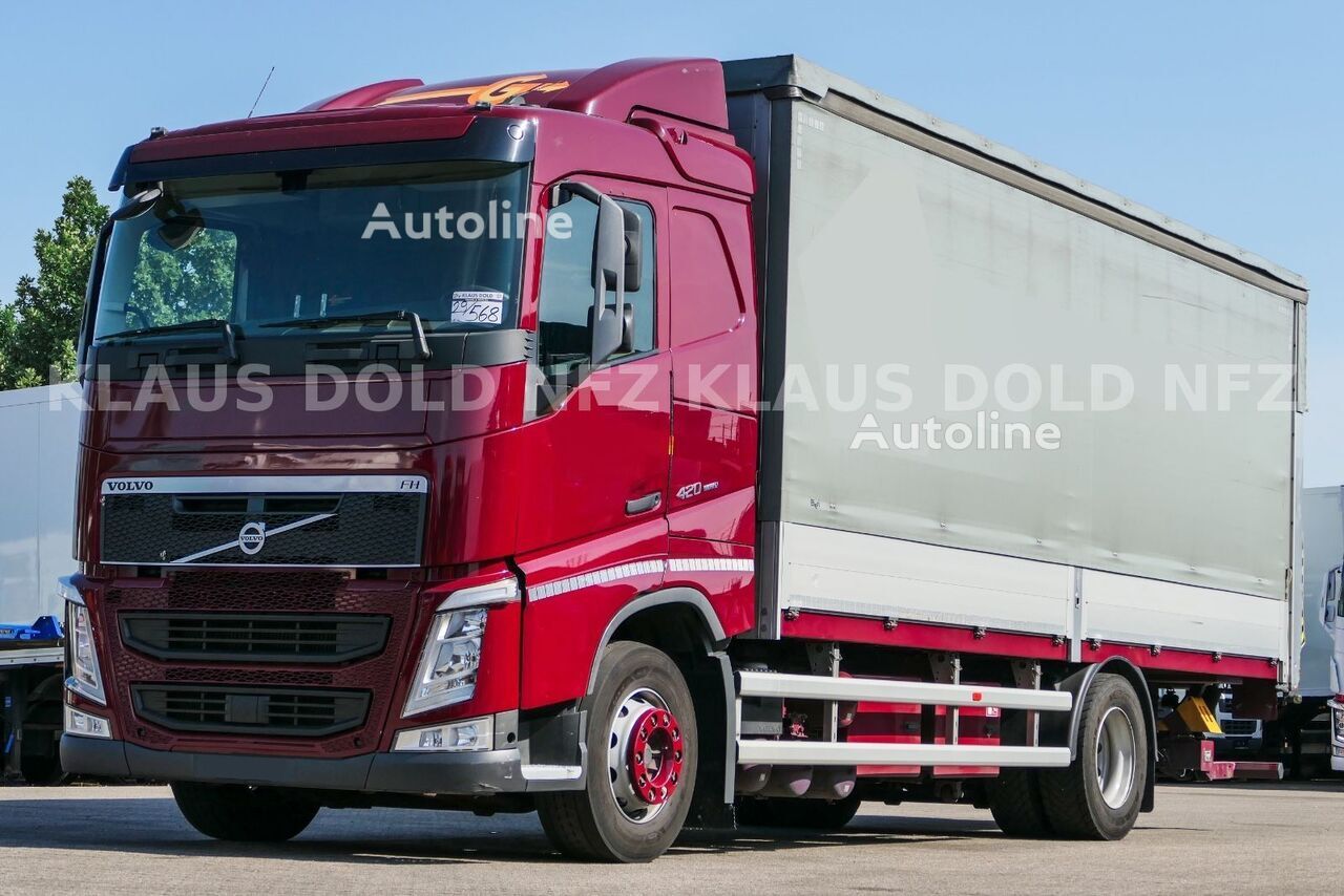 Camion rideaux coulissants Volvo FH 420 / Curtainsider Truck / Full Air / Side Boards / Euro 6 - Autoline