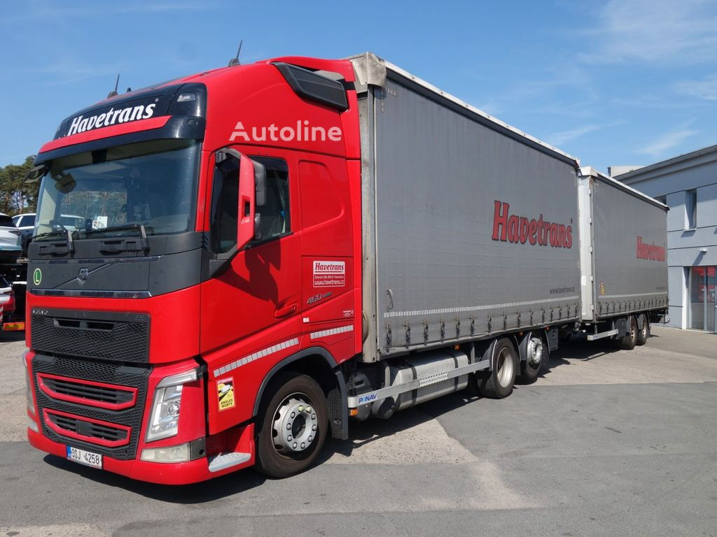 camion rideaux coulissants Volvo FH 460