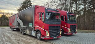 Volvo FH 460 /// 2017 /// ZESTAW TANDEM - PRZEJAZDOWY ///  ORGINALNY - curtainsider truck + curtain side trailer