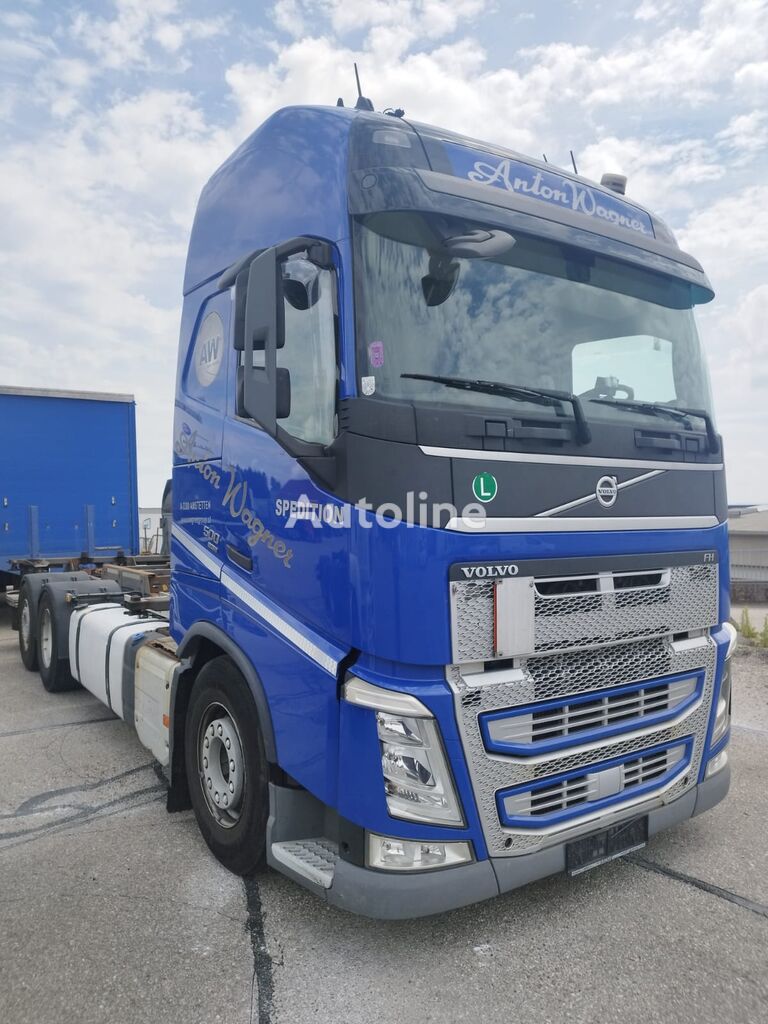 Volvo FH 500  liukukapellikuorma-auto