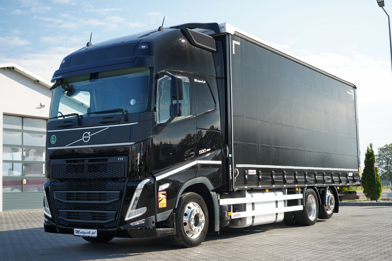 Volvo FH 500 / MEGA / ZESTAW TANDEM PRZEJAZDOWY 120 M3 / 2024 / I-PARK kamion sa kliznom ceradom - Autoline