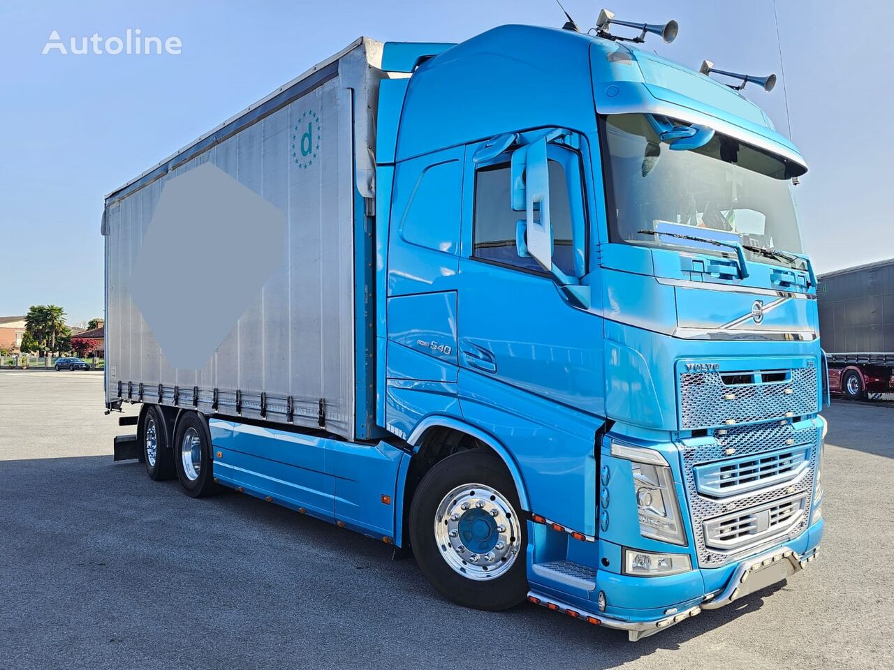 Volvo FH 540 Motrice Centinata Schiebeplanen-LKW