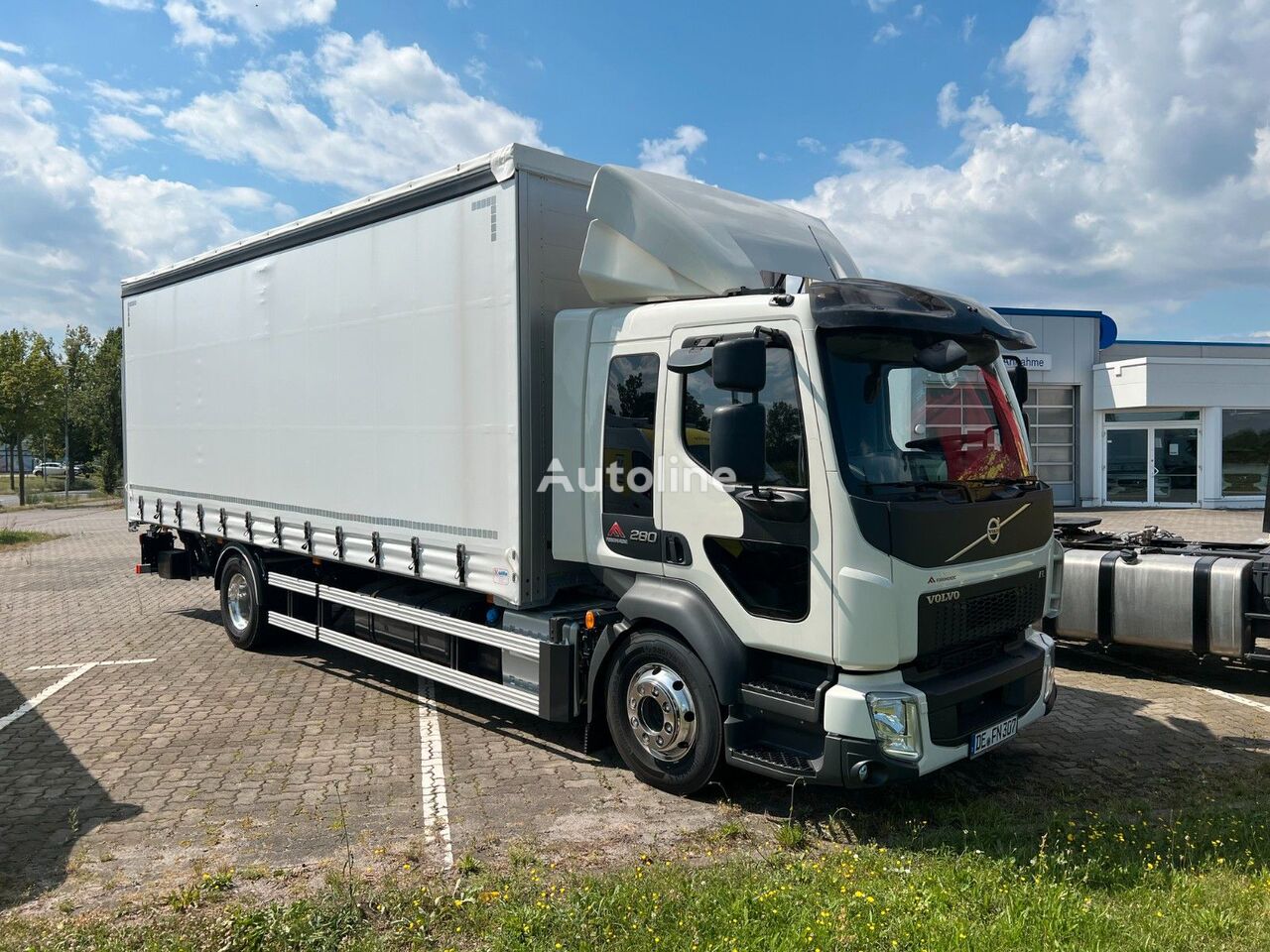 新侧帘货车 Volvo FL 16.280