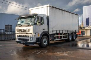 Volvo FM 330-6x2-E5+10 pneus/tires+INTARDER curtainsider truck