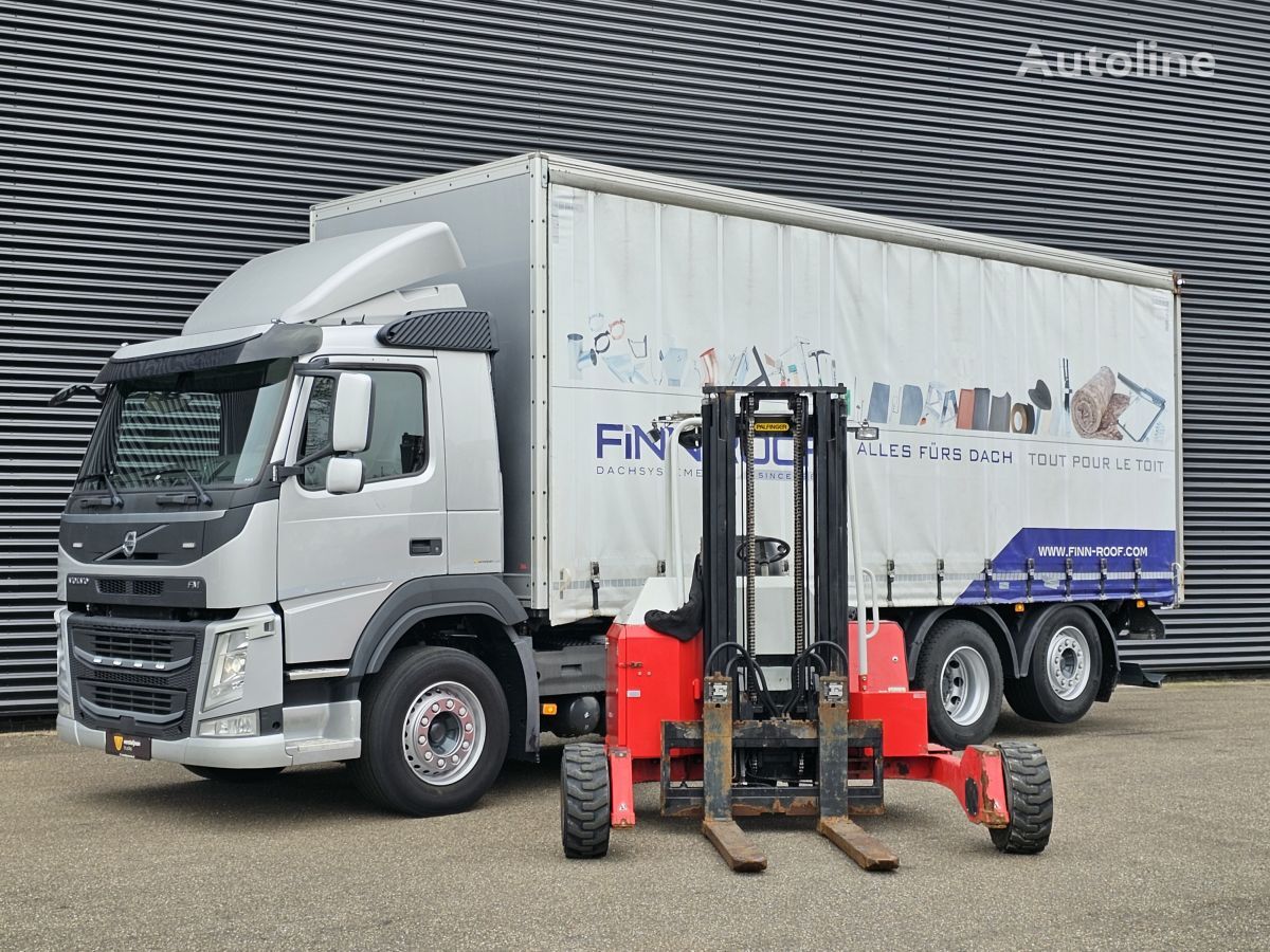 грузовик штора Volvo FM 330 6x2*4 / TAIL LIFT / KOOIAAP / TRUCK MOUNTED FORKLIFT