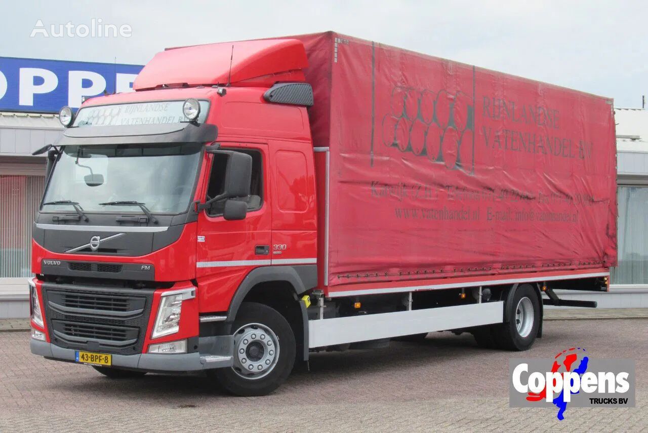 Volvo FM 330 Huif gesloten 4x2 euro 6 camión con lona corredera