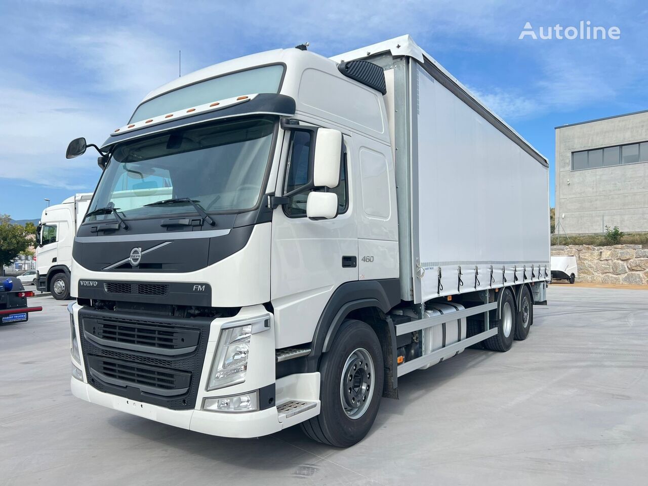 грузовик штора Volvo FM 460