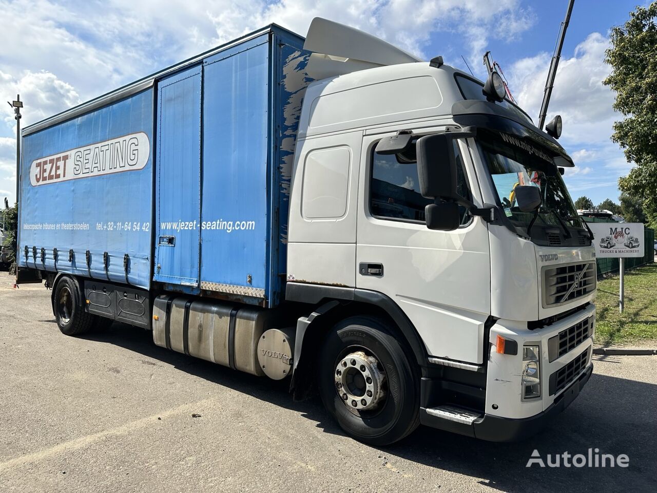 camion rideaux coulissants Volvo FM9-300 GLOBE - 4x2 - BOX 7m40 + TAILLIFT - I-SHIFT - EURO 3 - T