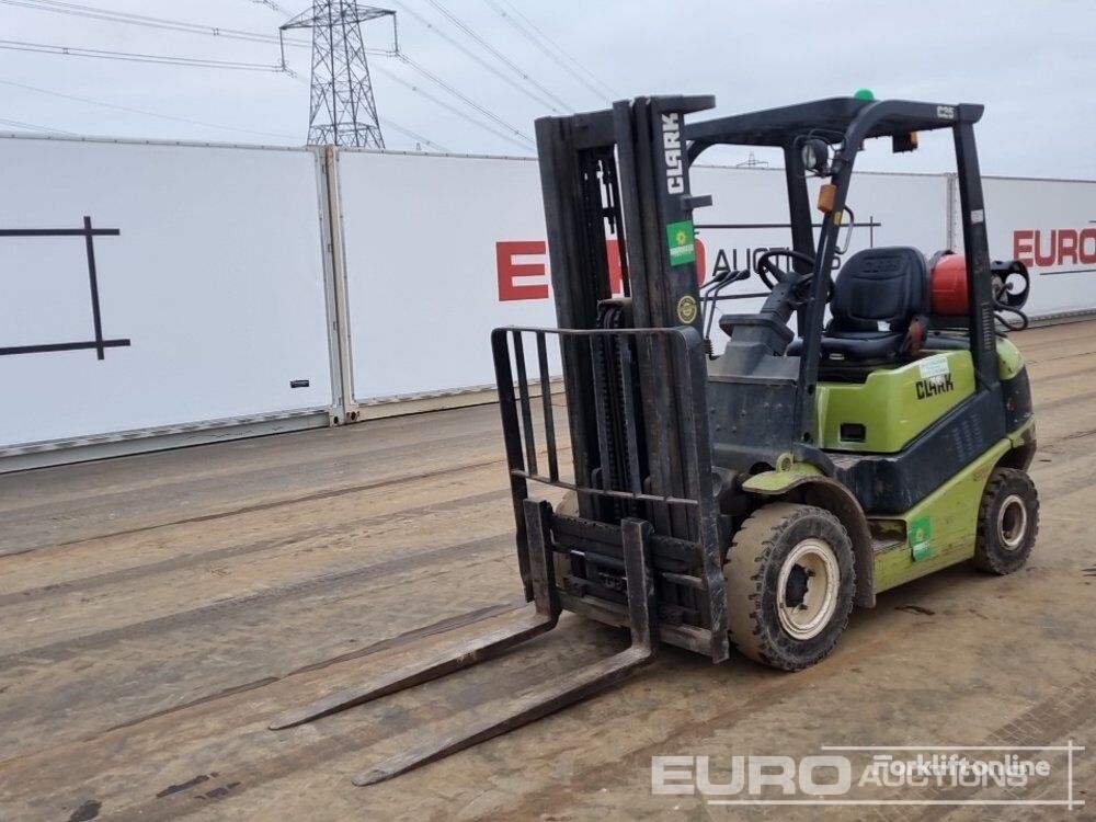 Clark C25L diesel forklift