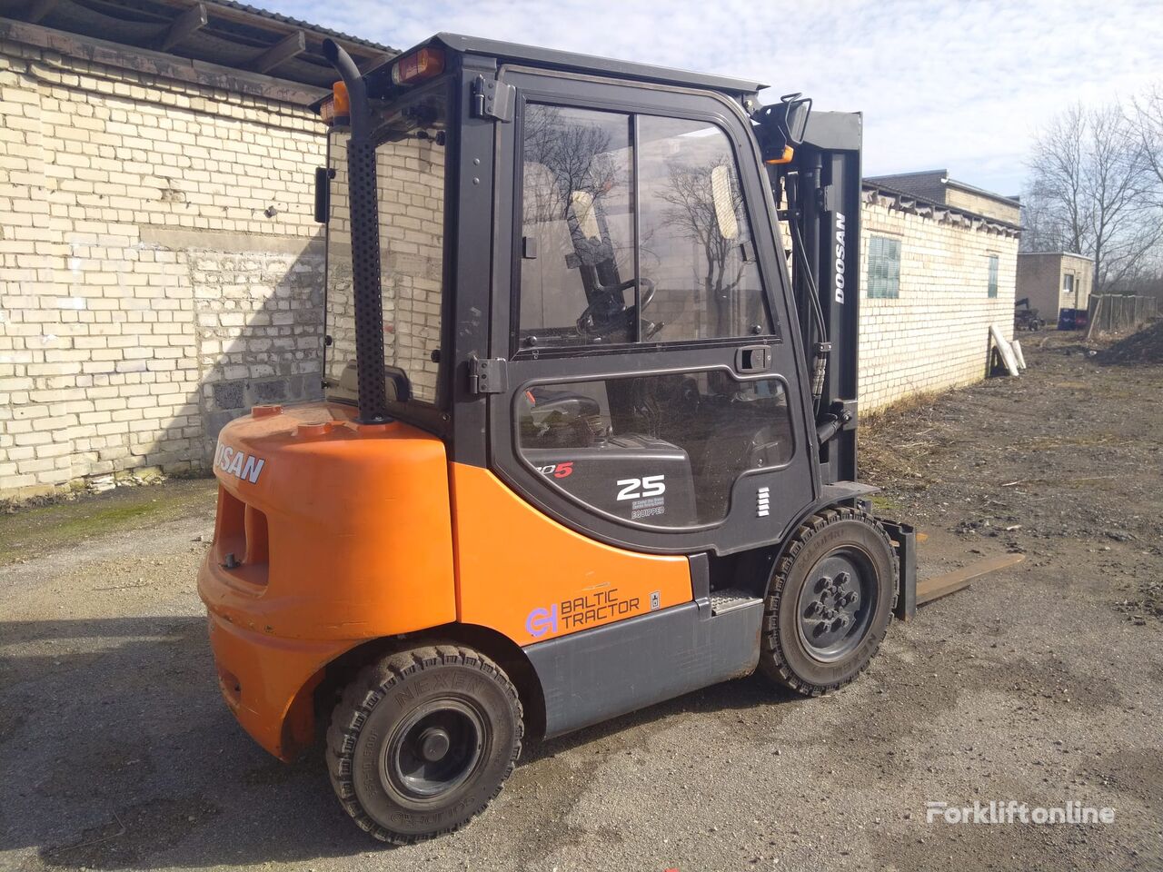 Doosan D25S-5 diesel forklift