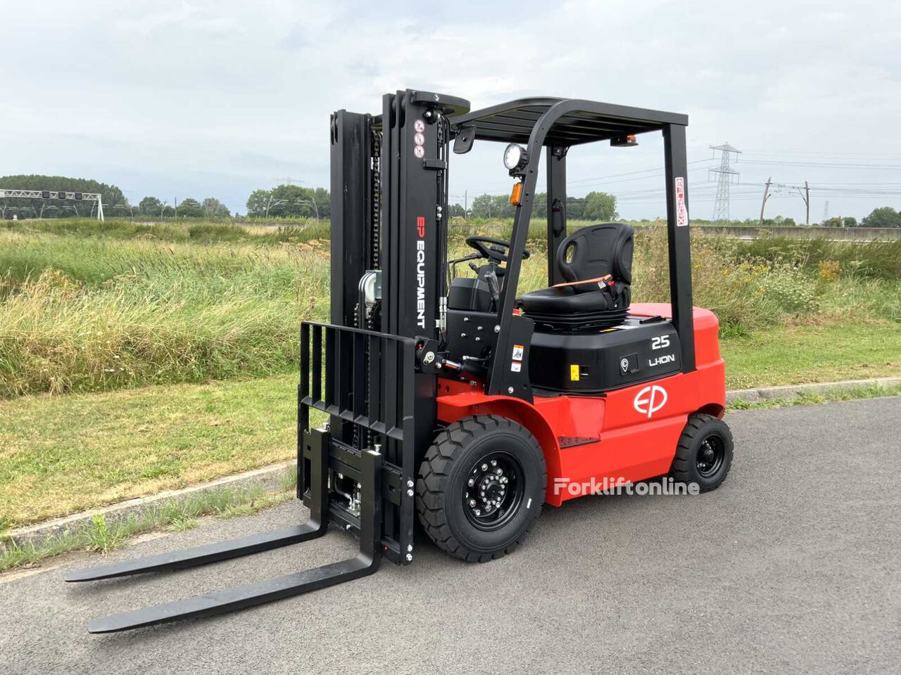 EP EFL 252 XS diesel forklift for sale | Forkliftonline SG EP EFL 252 XS diesel forklift - Forkliftonline
