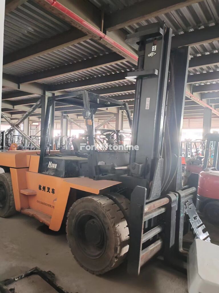 Hangcha H100 good diesel forklift 10tons dizel viljuškar