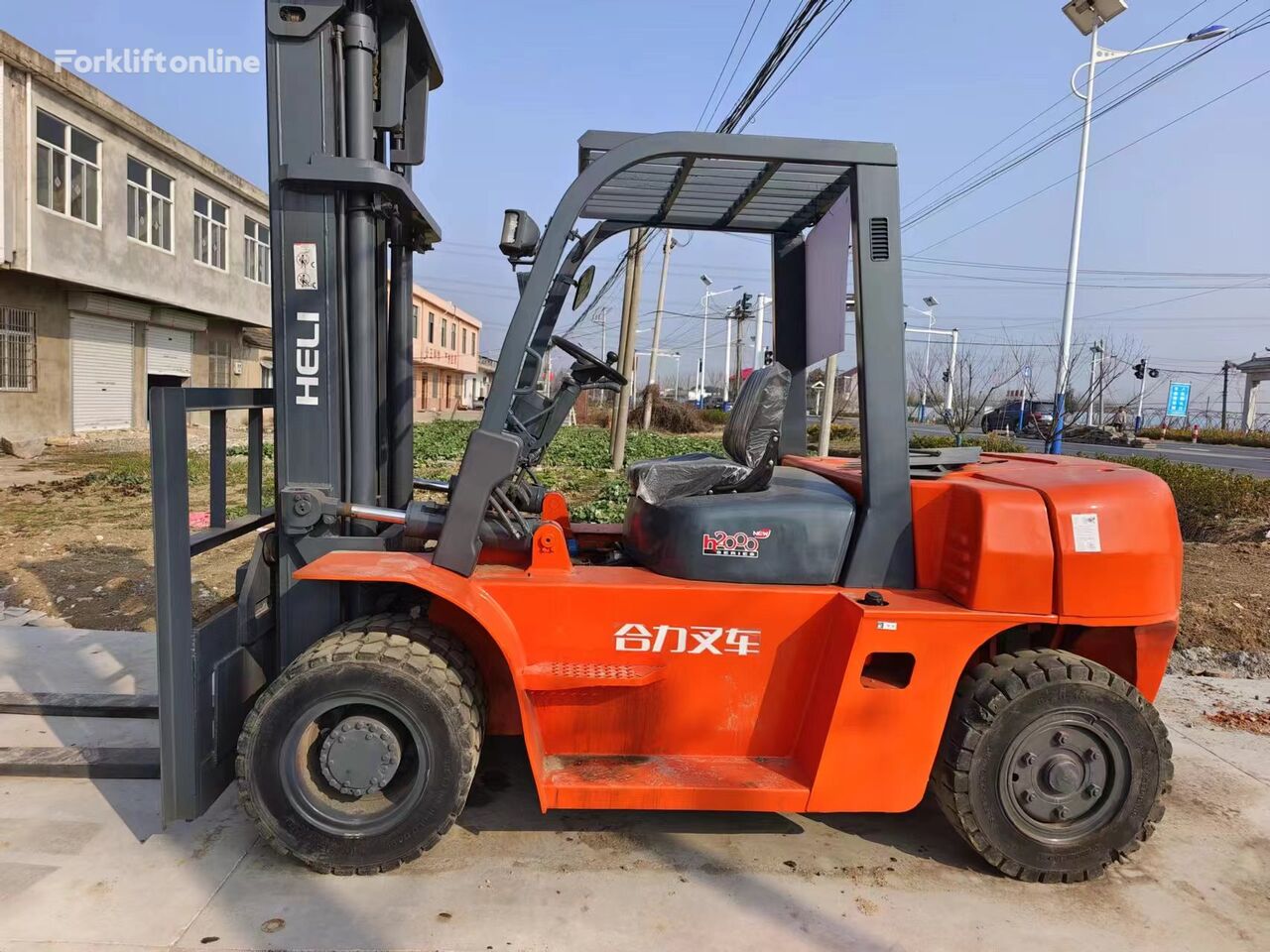 Heli 7TONS diesel forklift