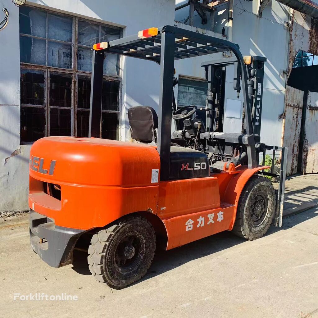 Heli Heli HELI CPCD50 diesel forklift used 5 ton HELI forklift dizel forklift