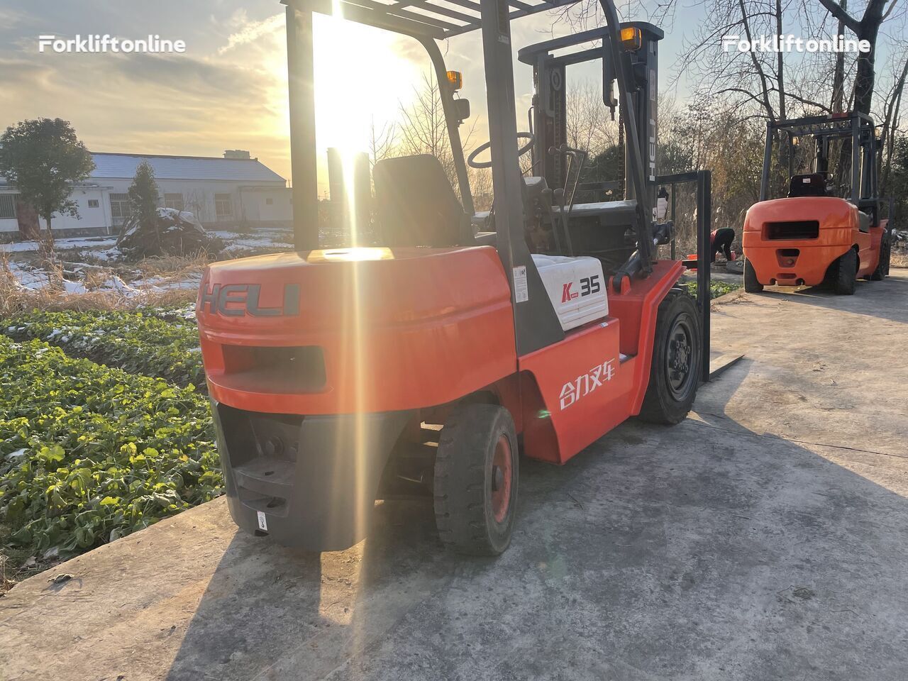 Heli K35 diesel forklift