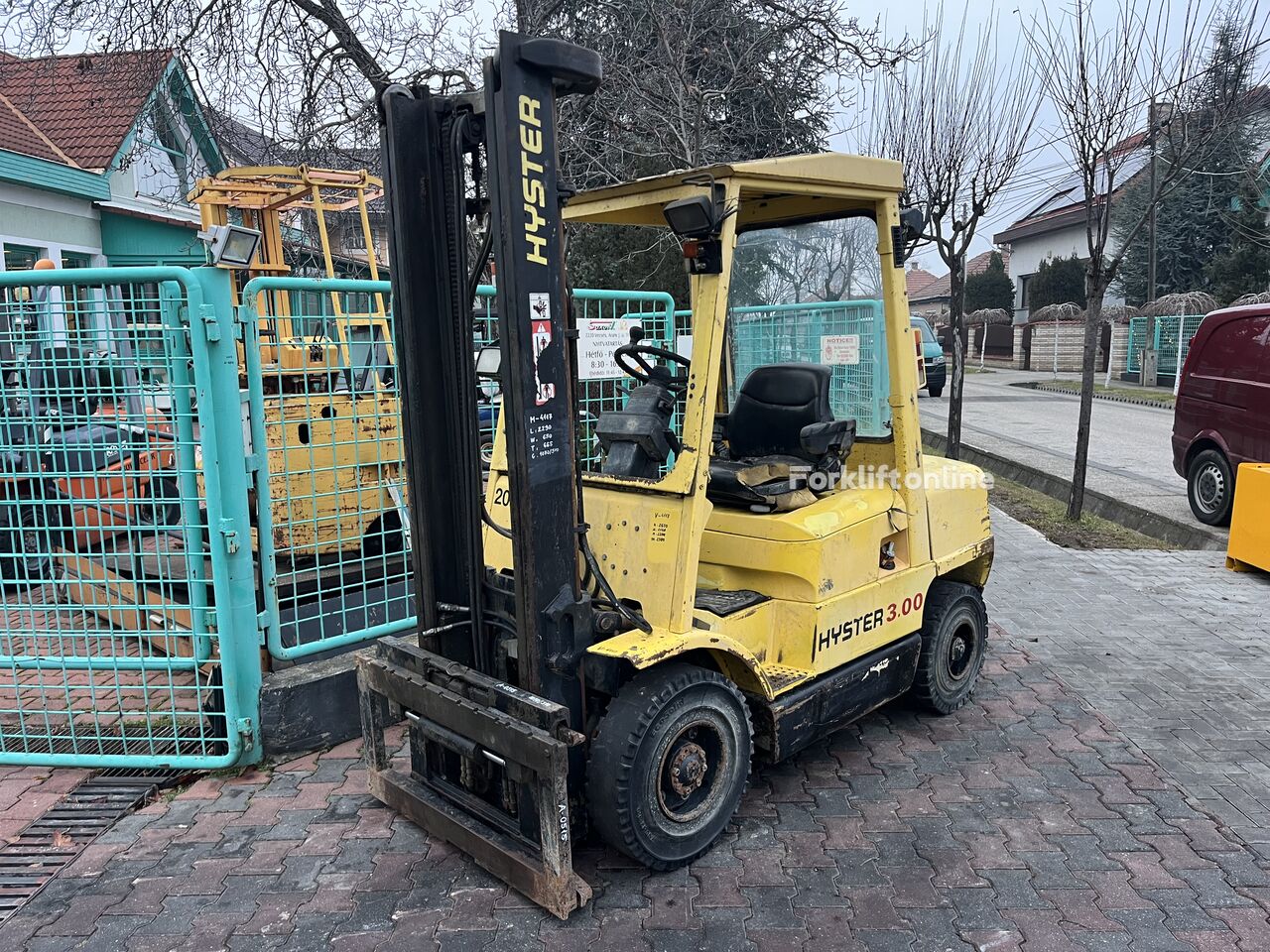 Hyster H3.00XM       V-4117 diesel forklift