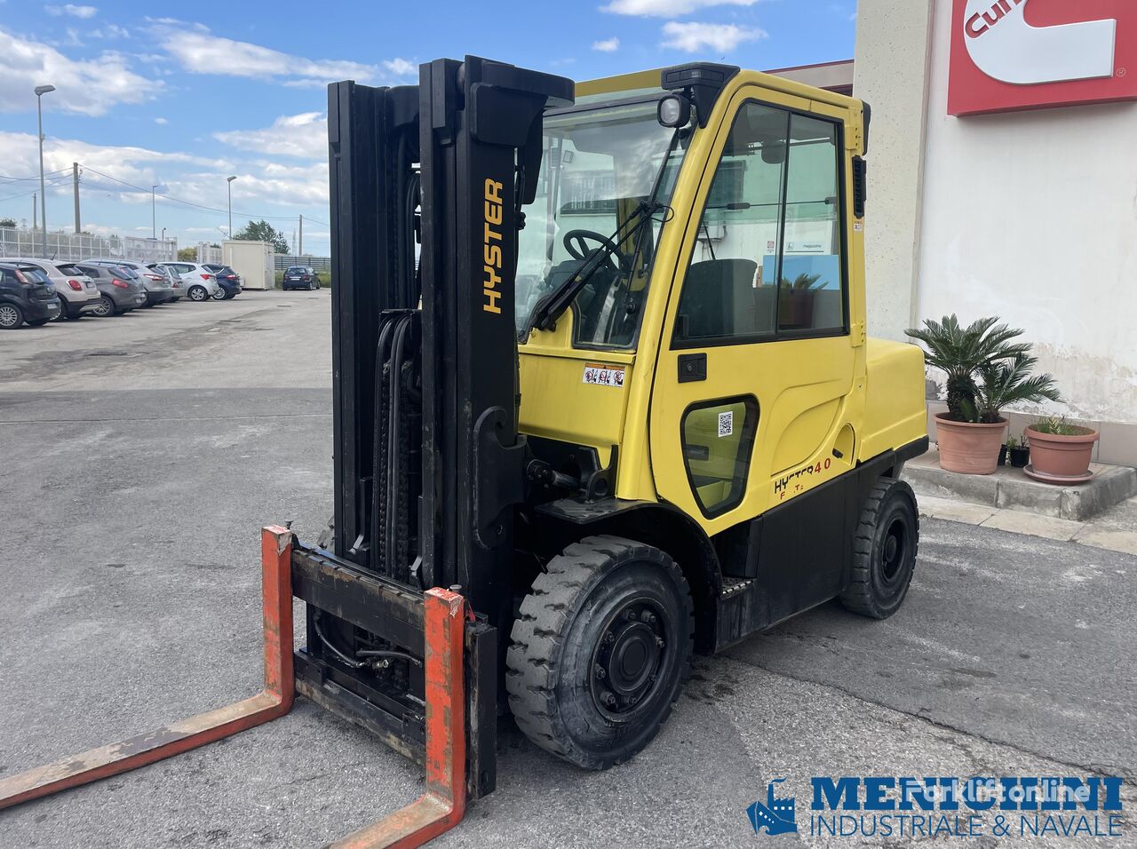 Hyster H4.0FT6 diesel forklift