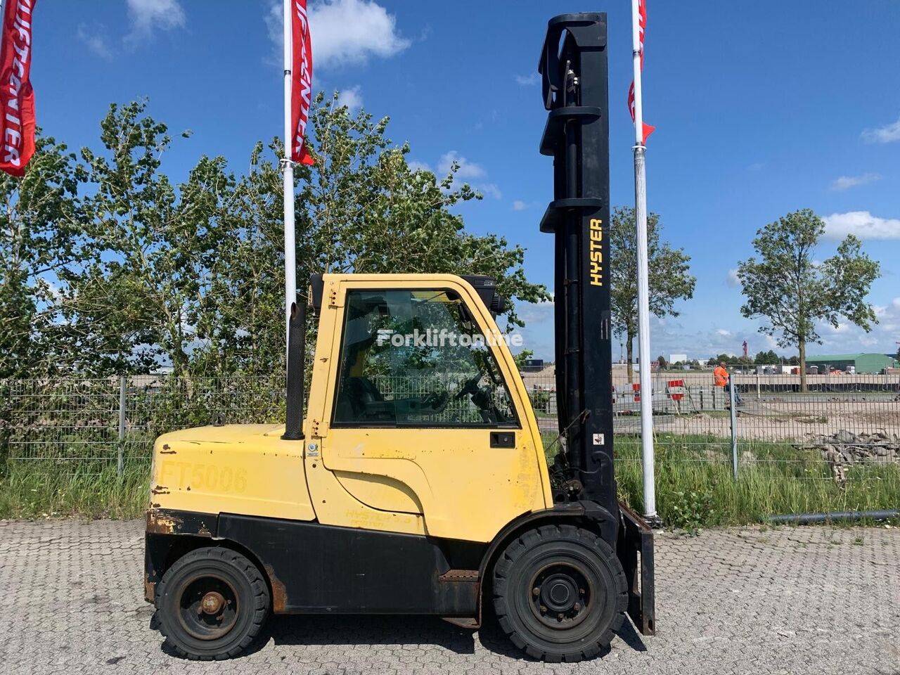 chariot élévateur diesel Hyster H5.5FT