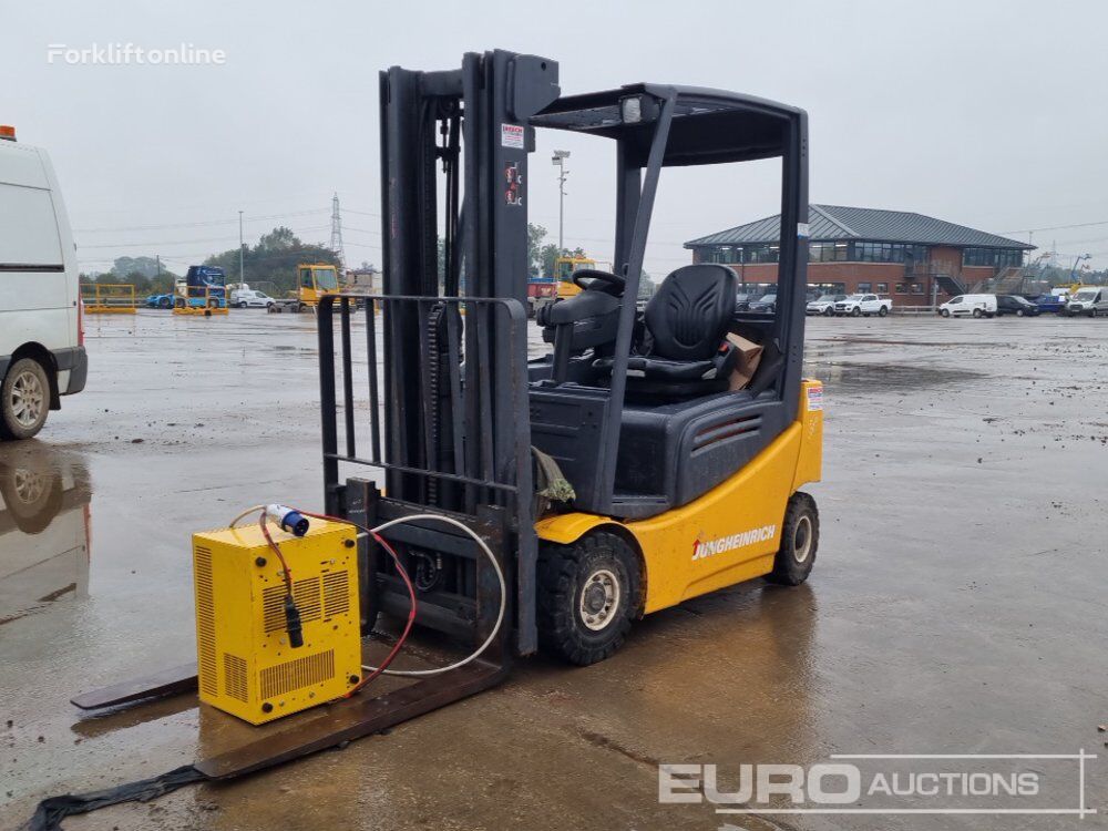 dizelski viličar Jungeinrich Electric Forklift, 3 Stage Free Lift Mast, Side Shif