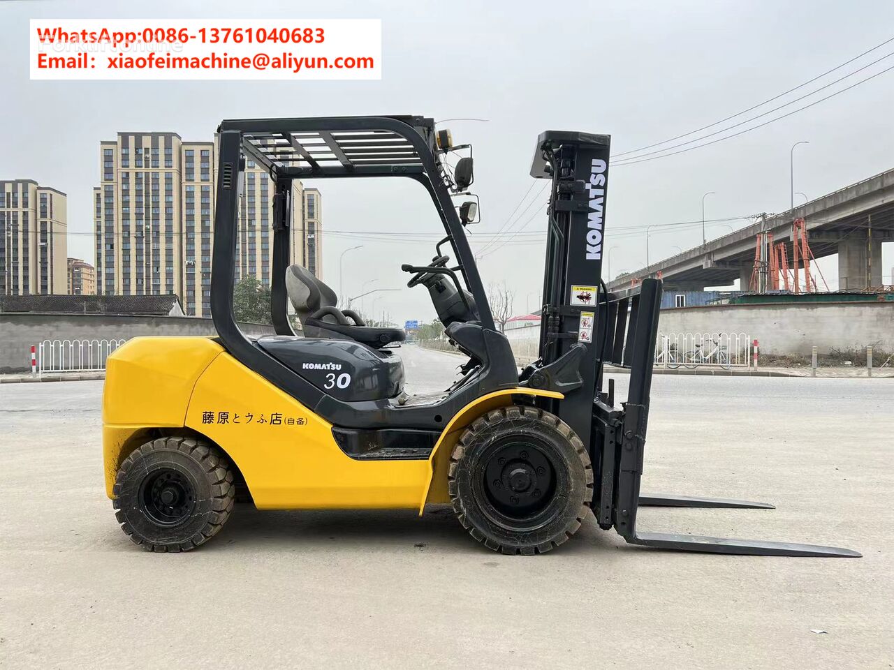 Komatsu 30 3ton forklift diesel forklift