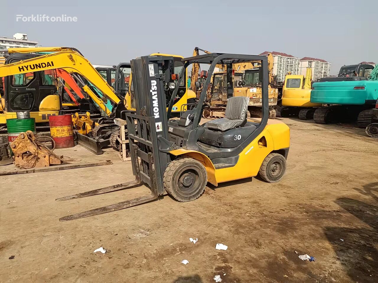 carrello elevatore diesel Komatsu 3TONS