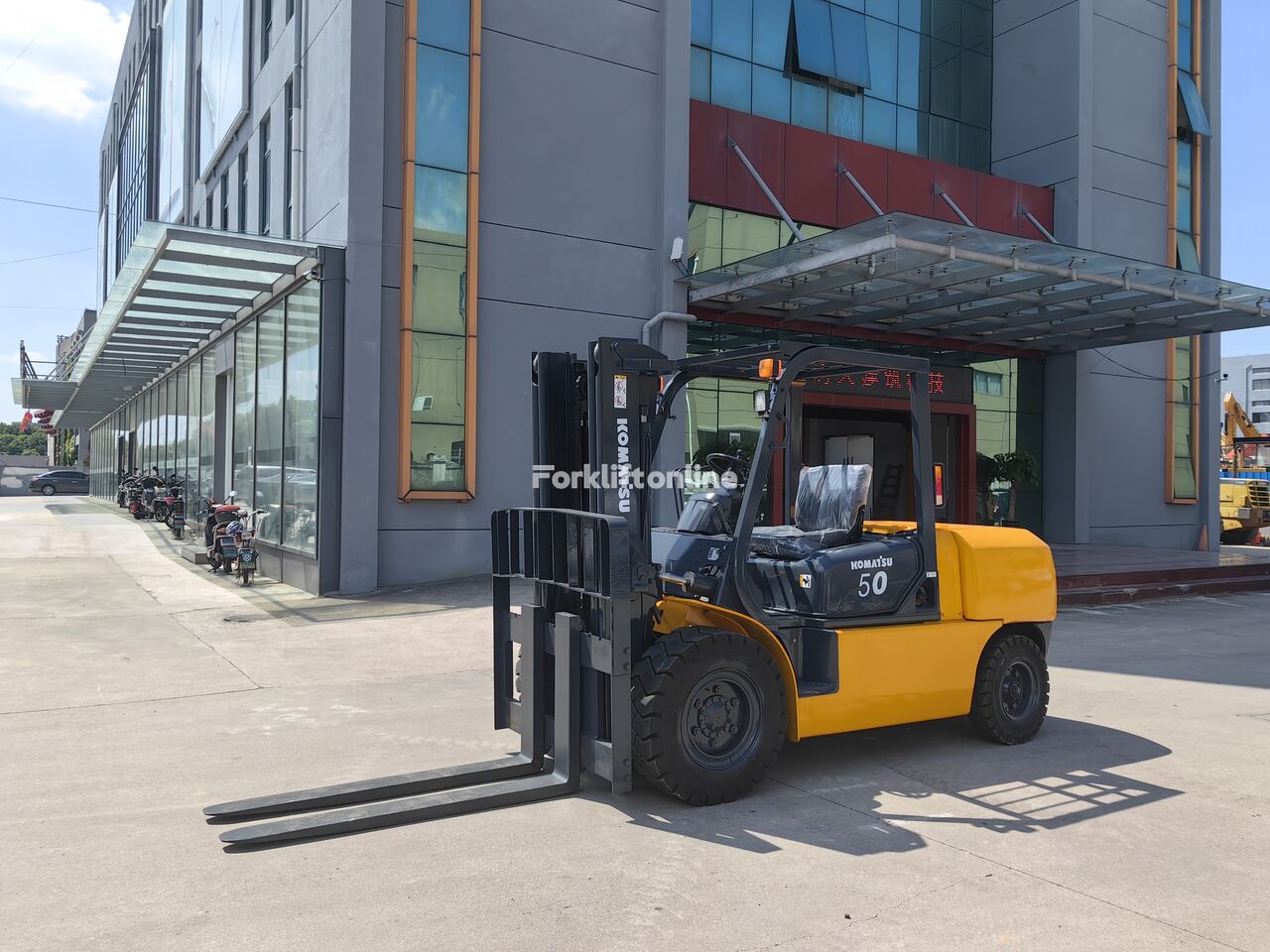 경유 지게차 Komatsu FD50 5T FORKLIFT