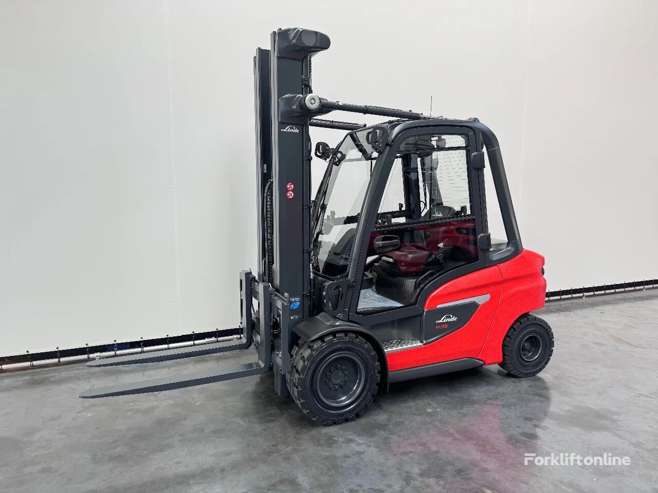 new Linde 1202 H 35 D-01 diesel forklift