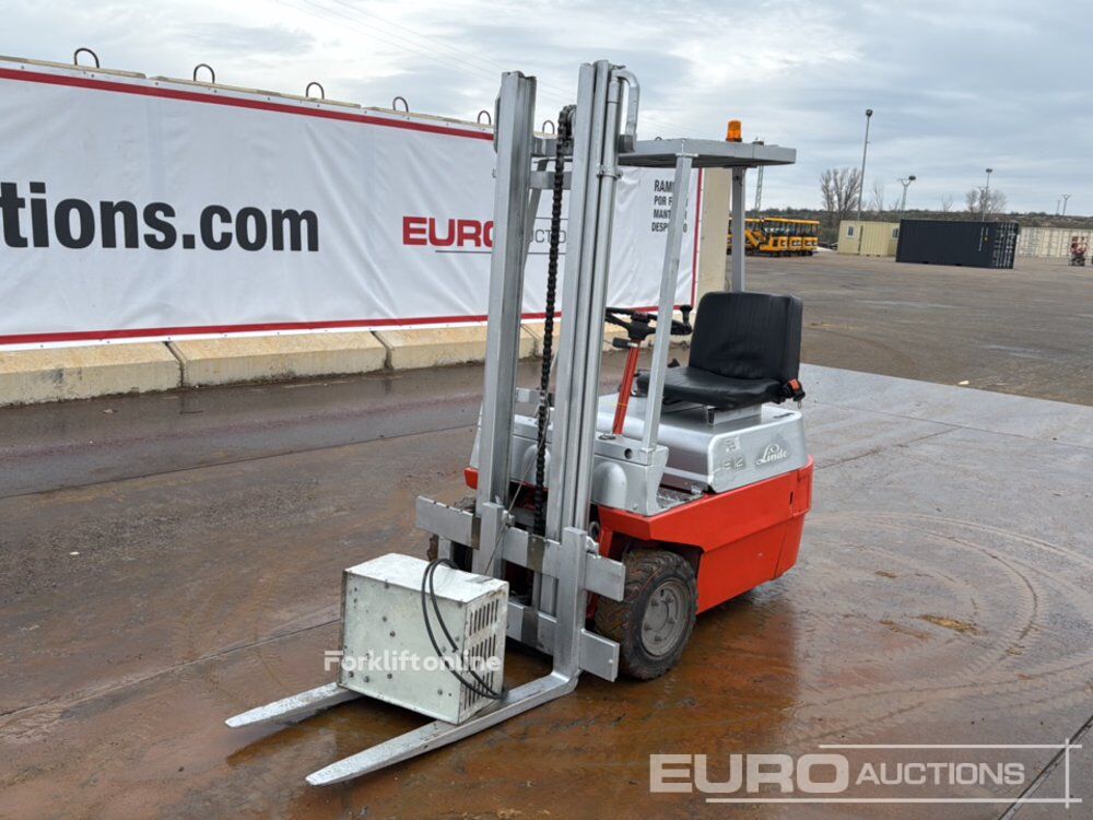 Linde E12 diesel forklift