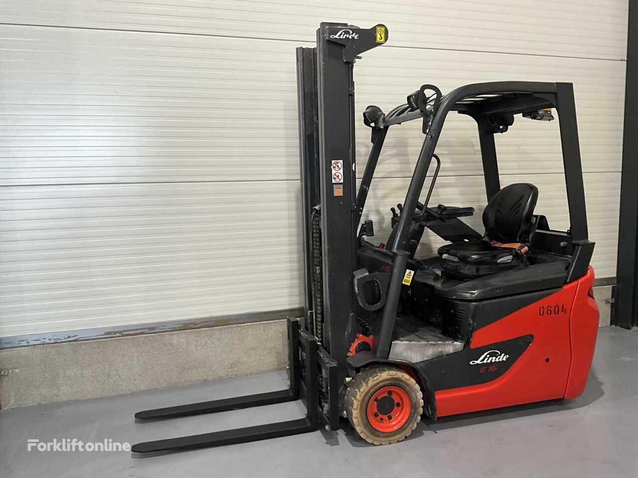 Linde E16C diesel forklift