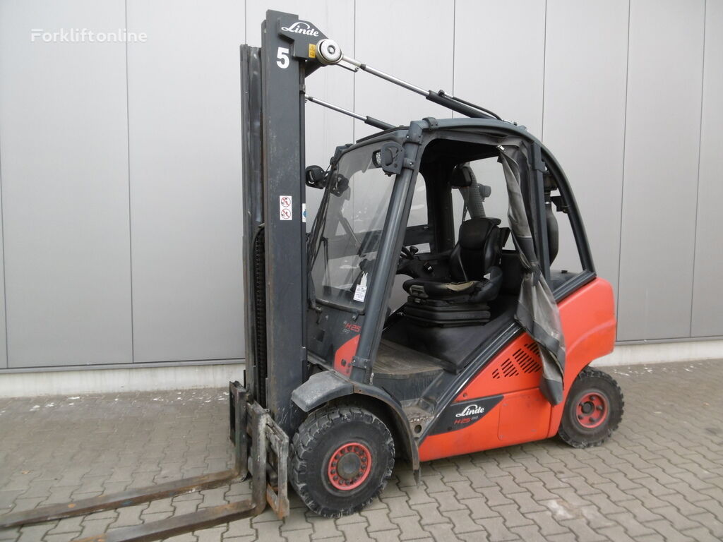 Linde H 25 D-02 / 392 diesel forklift