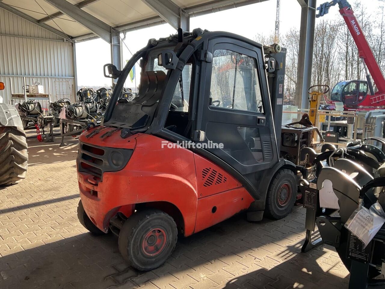 Linde H 30 T 01 diesel forklift