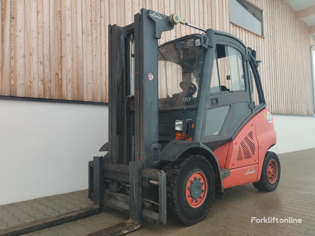 Linde H 45 Diesel Triplex Doppellzusatzhydraulik diesel forklift