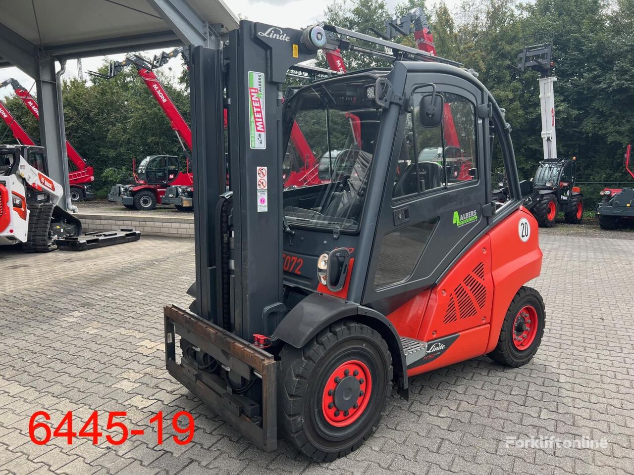 Linde H 50 D 02 EVO diesel forklift