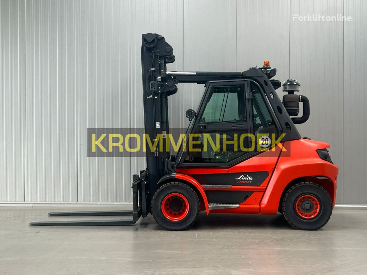 Linde H 60 D-03 dizel viljuškar