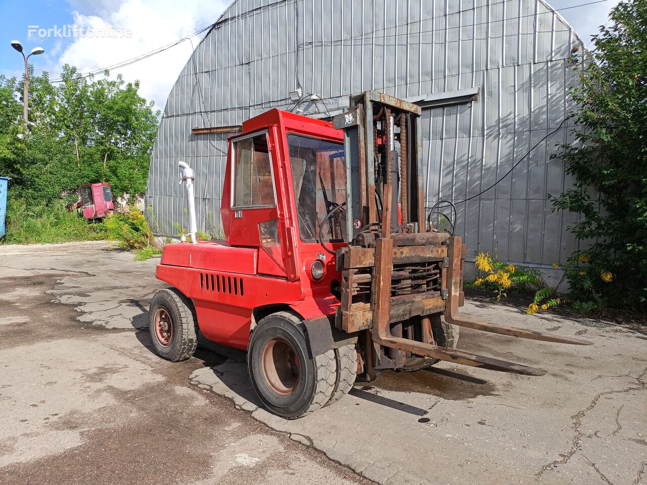 Linde H 60 DW diesel forklift