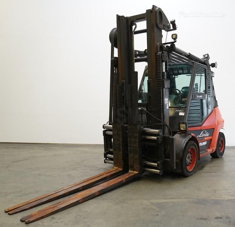 Linde H 80 D EVO 396-02 diesel forklift