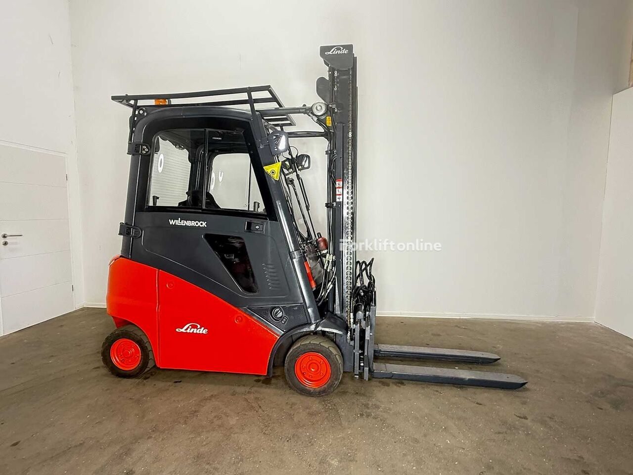 Linde H16D diesel forklift