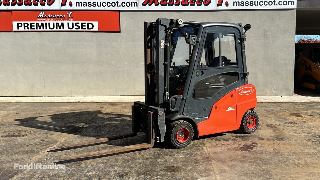 Linde H20D diesel forklift