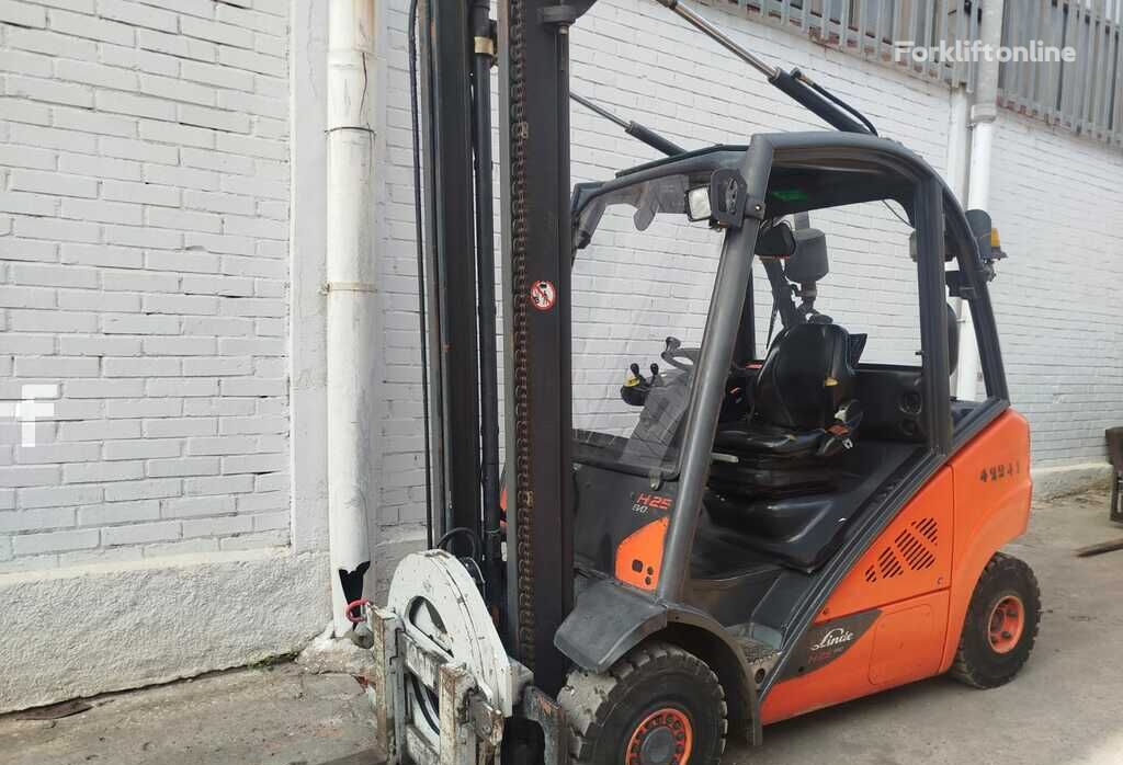 Linde H25D diesel forklift