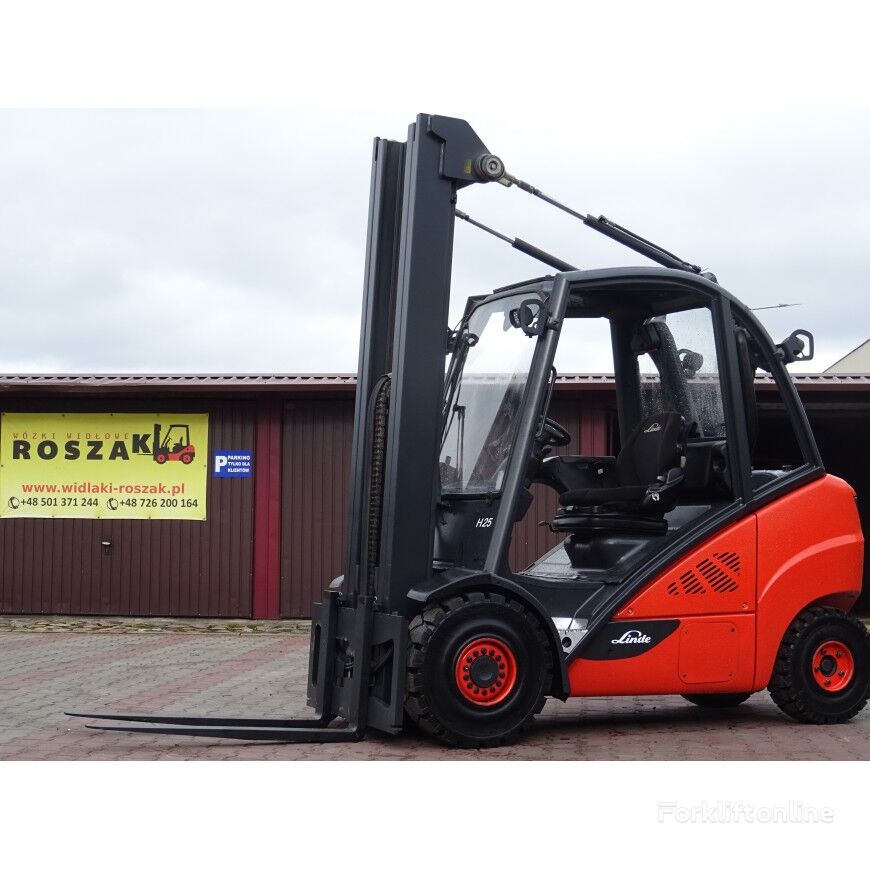 Linde H25D-02/600 dieseldriven gaffeltruck