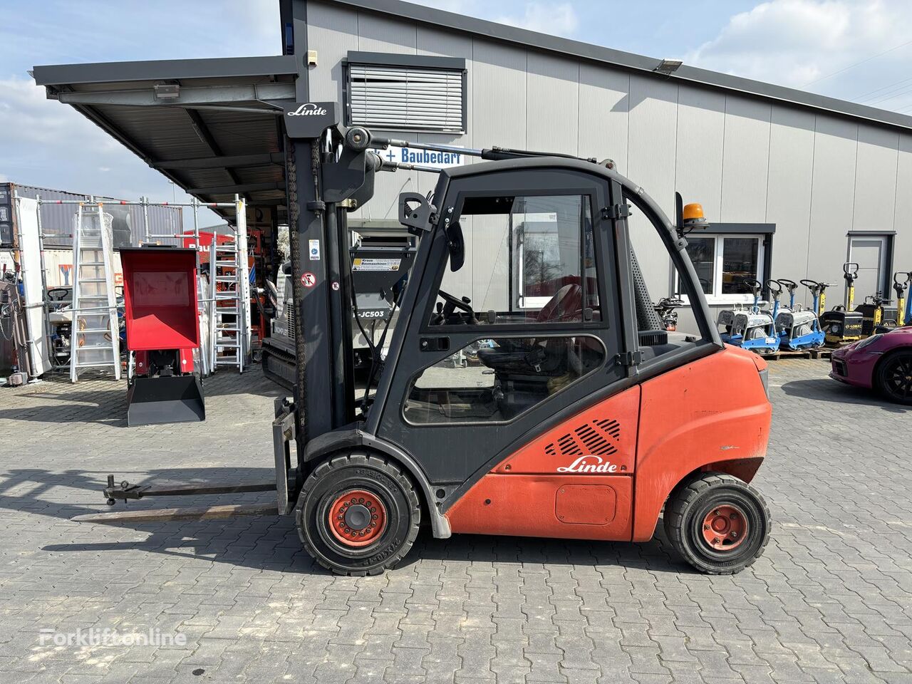 Linde H30D diesel forklift