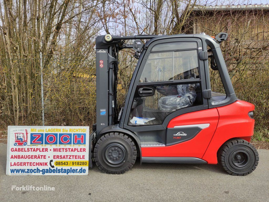 Linde H30D-01-1202 diesel forklift